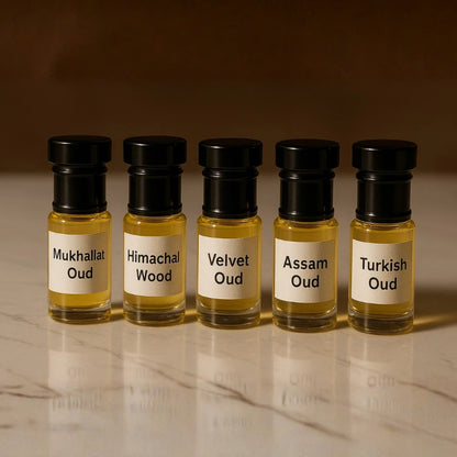 SG Oud Attar Combo – 5 Premium Oud Attars