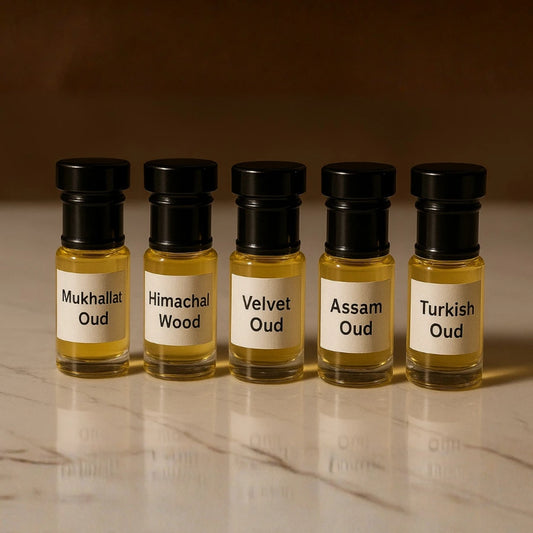 SG Oud Attar Combo – 5 Premium Oud Attars