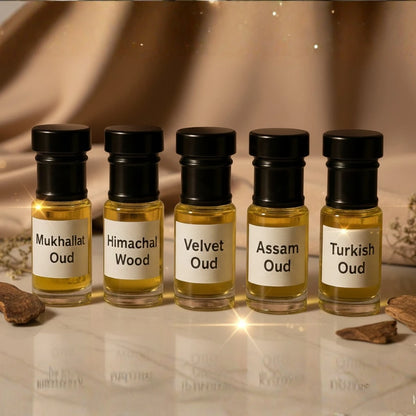 SG Oud Attar Combo – 5 Premium Oud Attars