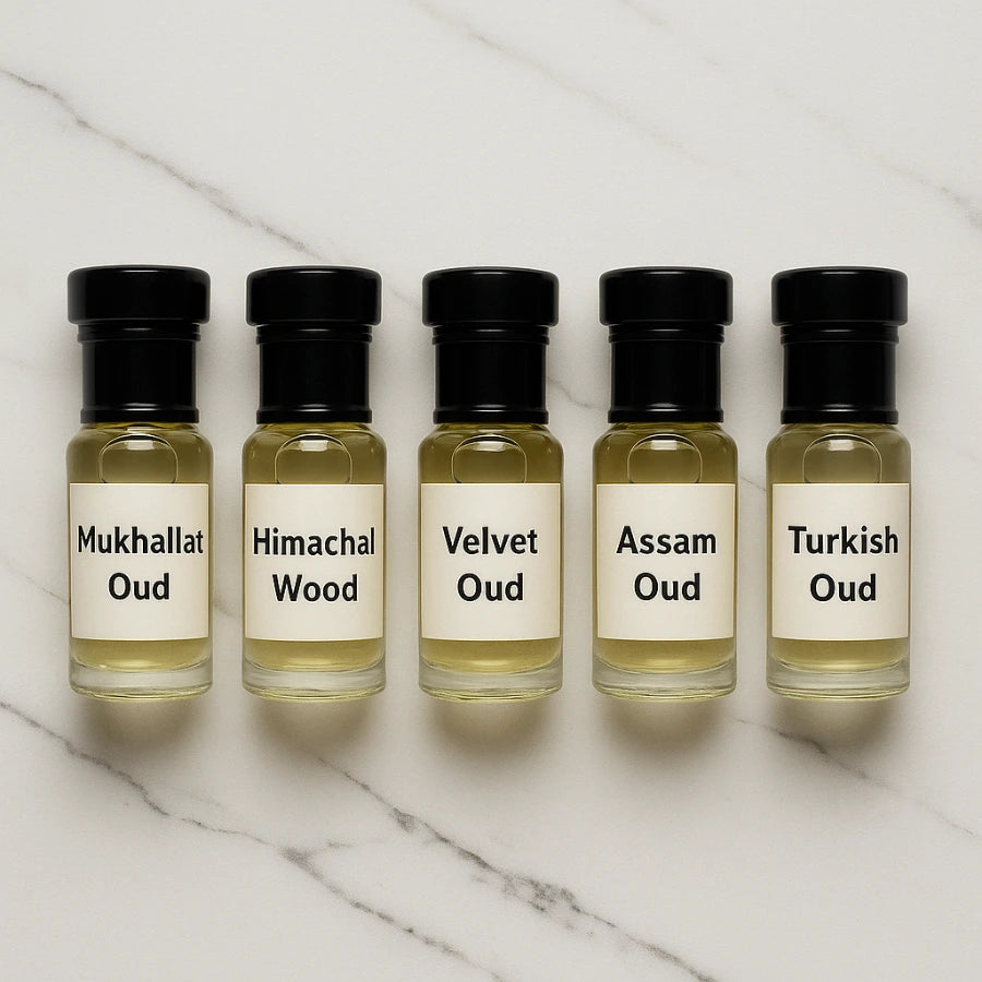 SG Oud Attar Combo – 5 Premium Oud Attars