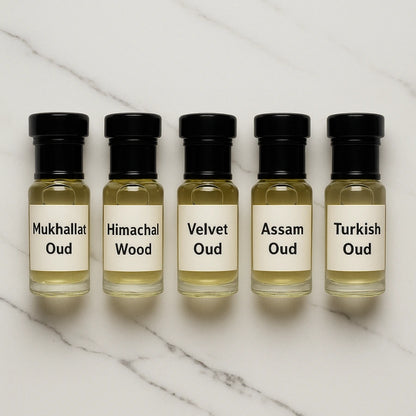 SG Oud Attar Combo – 5 Premium Oud Attars