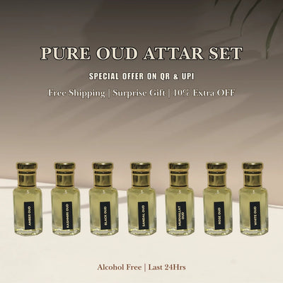 Premium Oud Attar Set – Last 24hrs (Pack of 7)